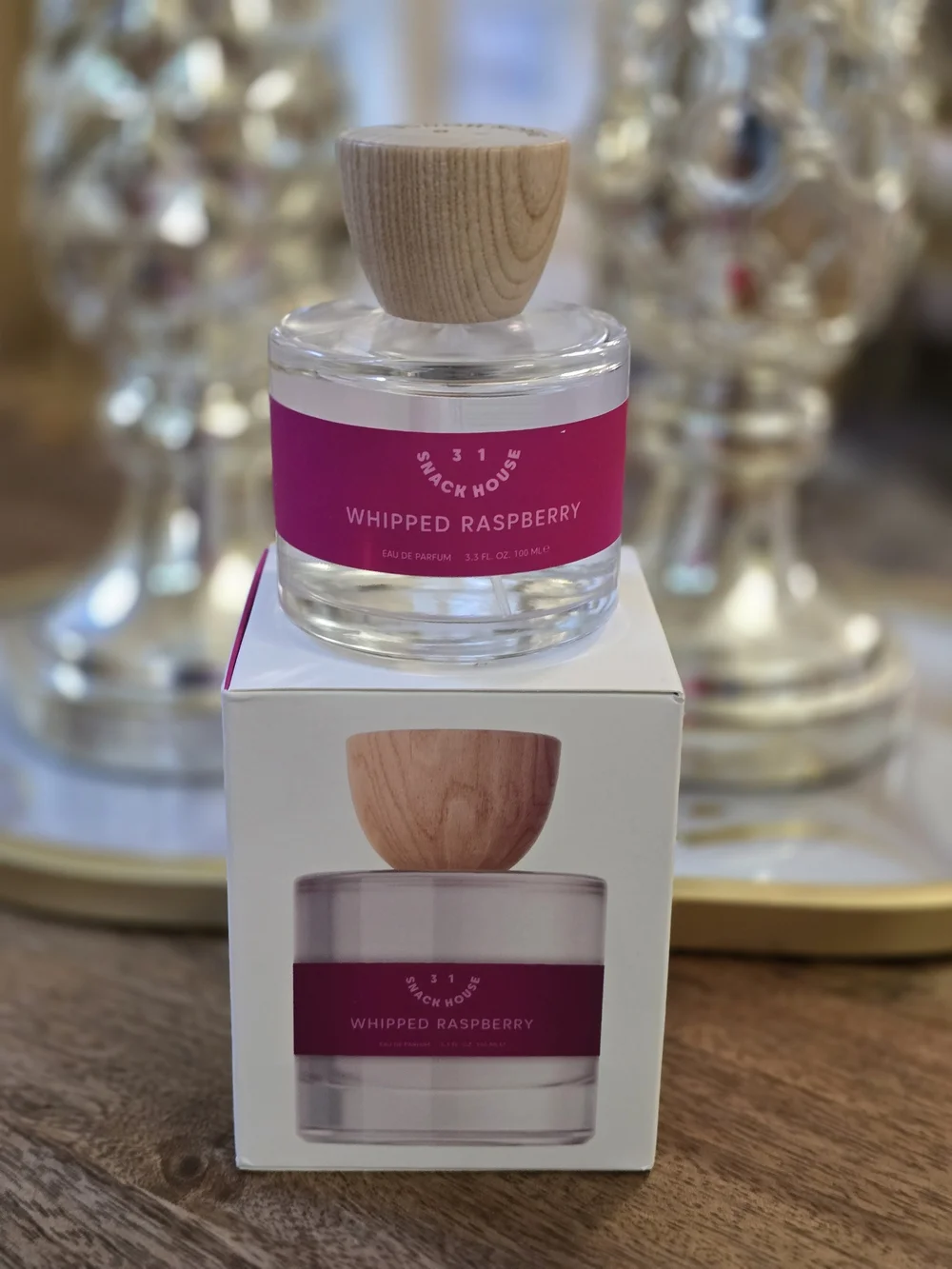 Fragrance bottle label